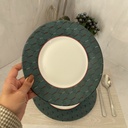 Zadig Bleu Assiette Dessert 22cm