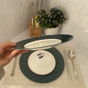 Zadig Bleu Assiette Dessert 22cm