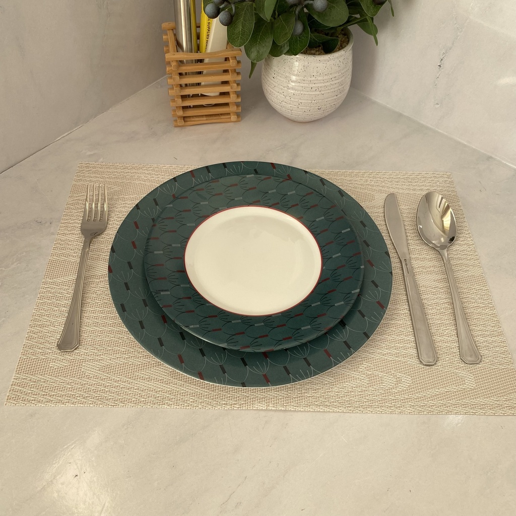 Zadig Bleu Assiette Dessert 22cm