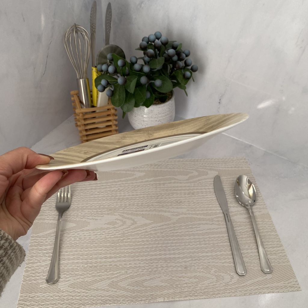 Nordic Alpaga Assiette Dessert 22 Cm