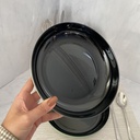 Vicky Noir Sauge Assiette 21Cm