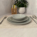 Diwali Granit Marbre Assiette Plate 25Cm