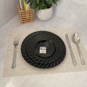 Trianon Noir Assiette A Dessert 19Cm