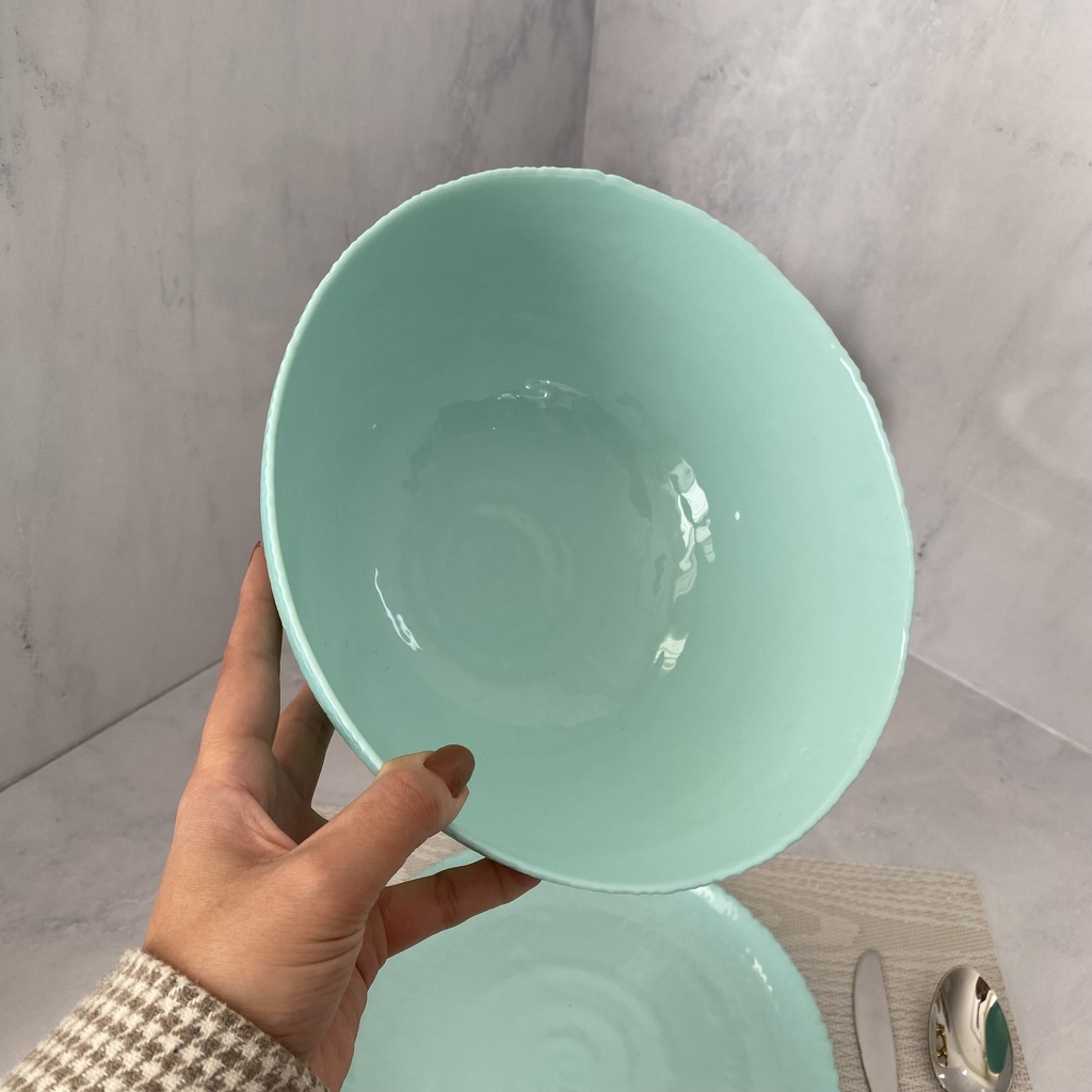 Saladier 23Cm Ammonite Light Turquoise