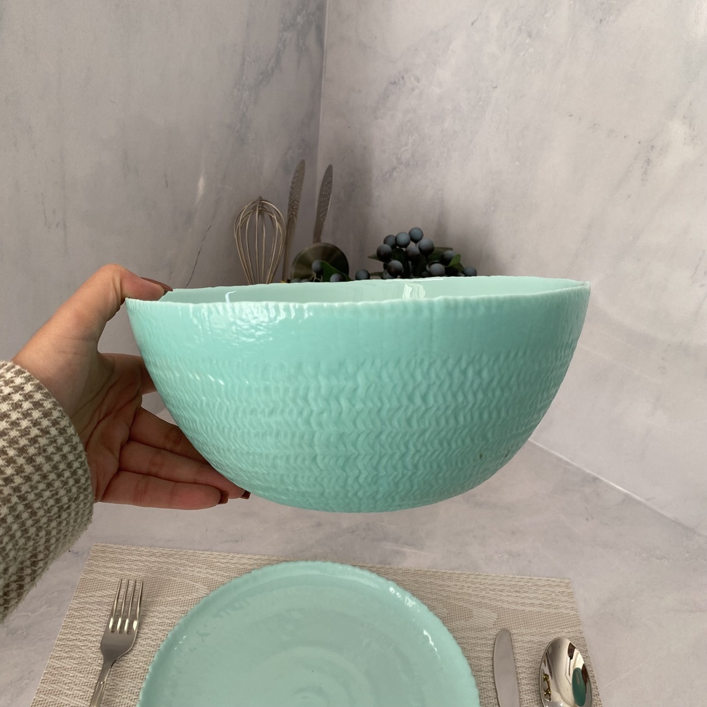 Saladier 23Cm Ammonite Light Turquoise