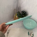 Assiette Plate 26 Cm Ammonite Light Turquoise