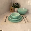Assiette Creuse 21Cm Ammonite Light Turquoise