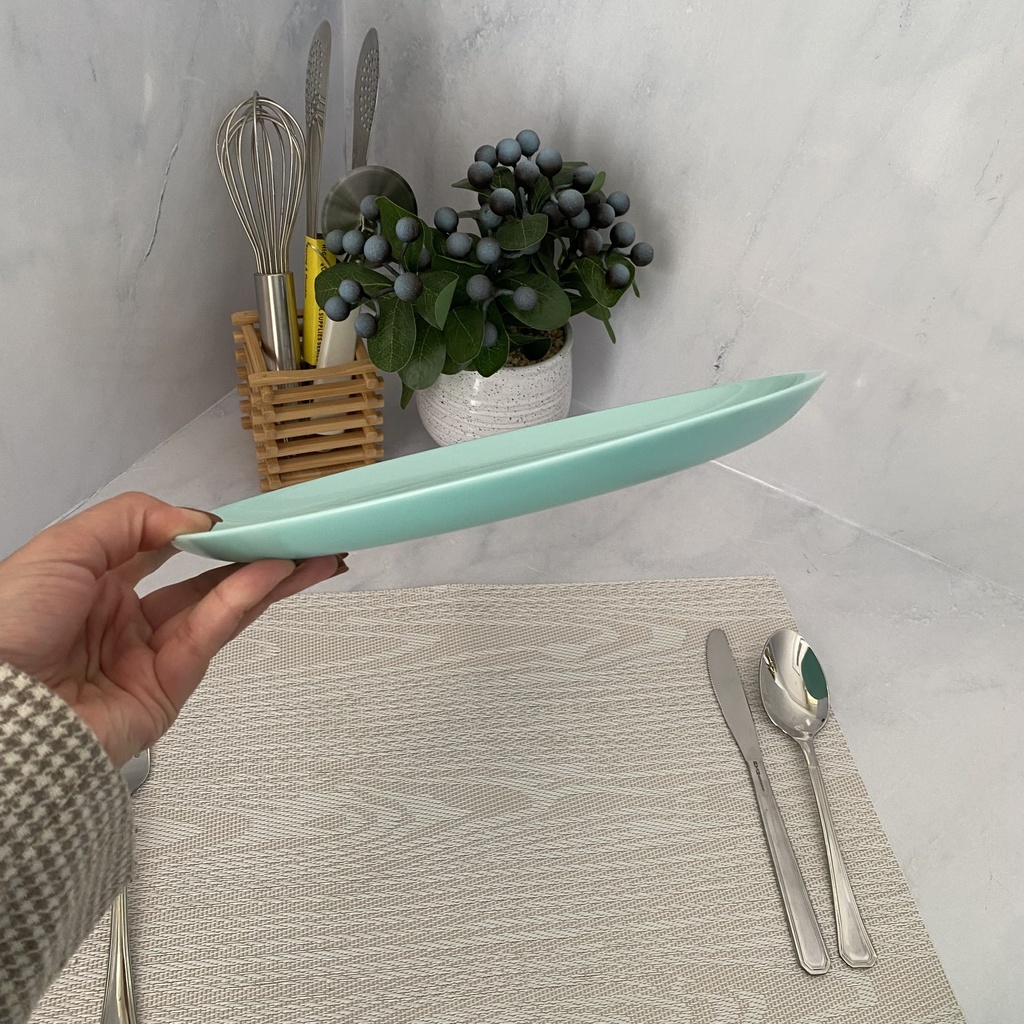 Diwali Light Turquoise Service A Table 19 Pieces