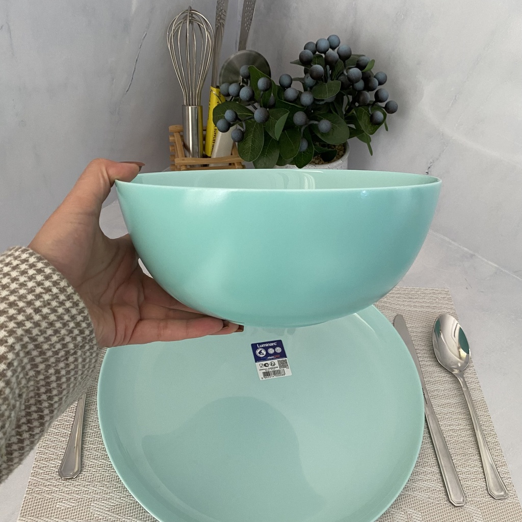 Diwali Light Turquoise Service A Table 19 Pieces