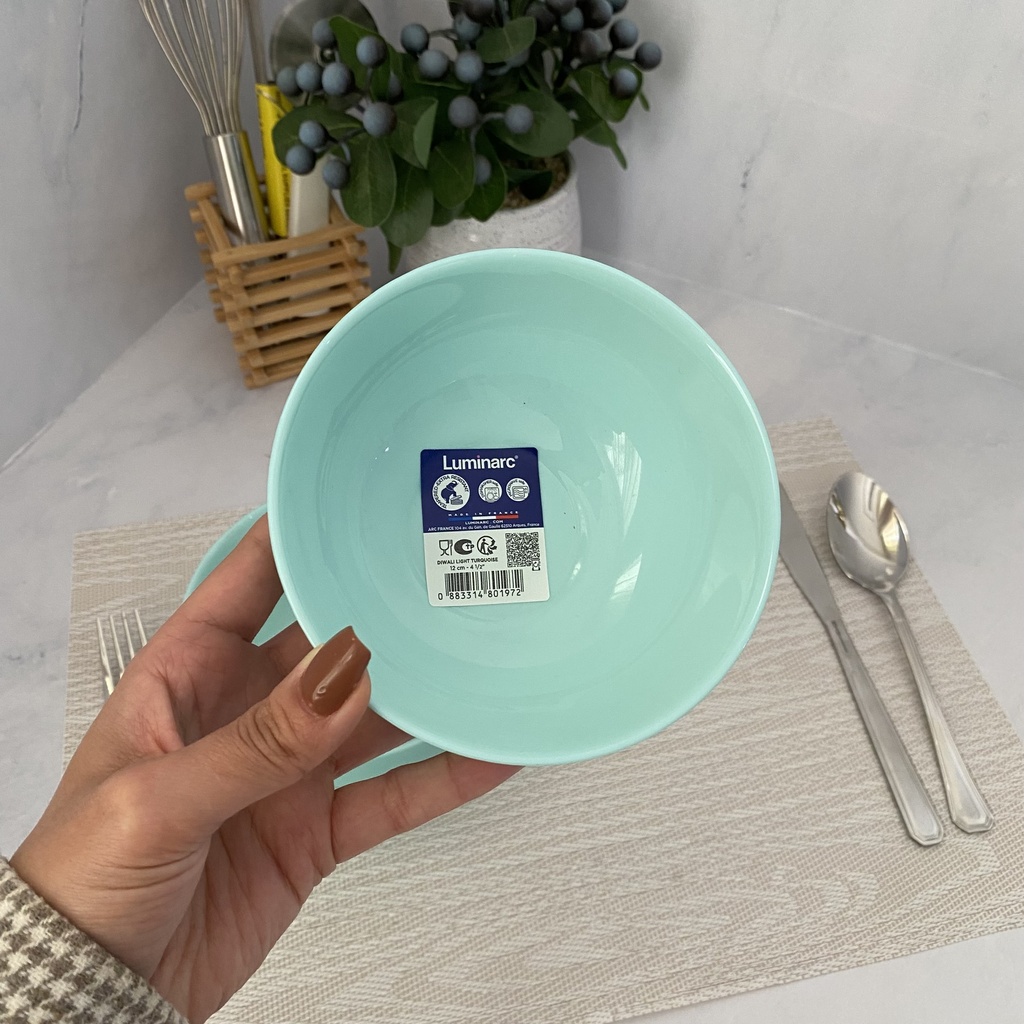 Diwali Light Turquoise Bol 12Cm