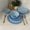 Diwali Light Blue Assiette Plate 27Cm