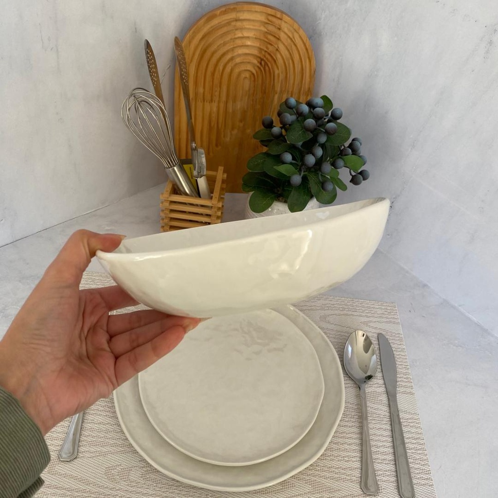 Service A Table 24 Pieces Blanc