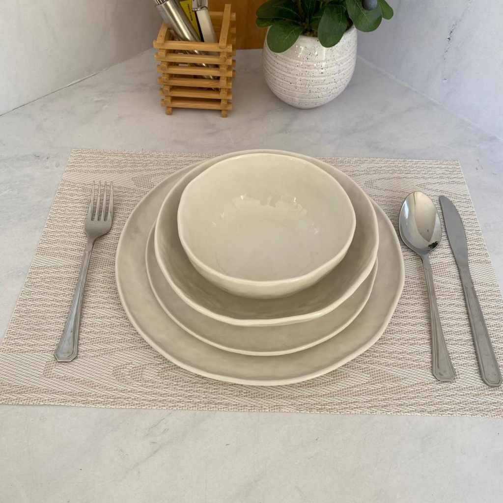 Service A Table 24 Pieces Blanc