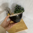 Flashy Black Bol 50 Cl