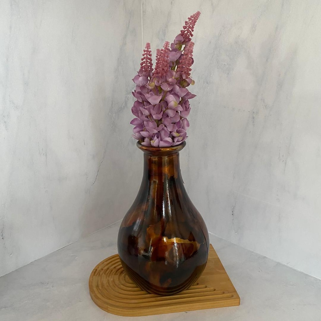 Carey Vase marron 31Cm