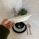 Service a Table Trianon 24 Pieces Noir & Blanc