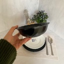 Service a Table Trianon 24 Pieces Noir & Blanc