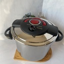 Belma Innocook 12 L Cocotte Noir/Rouge