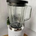 Moderna Blender Blanc Bocal En Verre 1000W