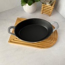 Poele En Fonte 24Cm Grise