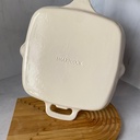 Poele A Grille En Fonte 28Cm Beige