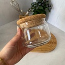 Pot 0.5L Pure Jar Avec Couvercle En Liege