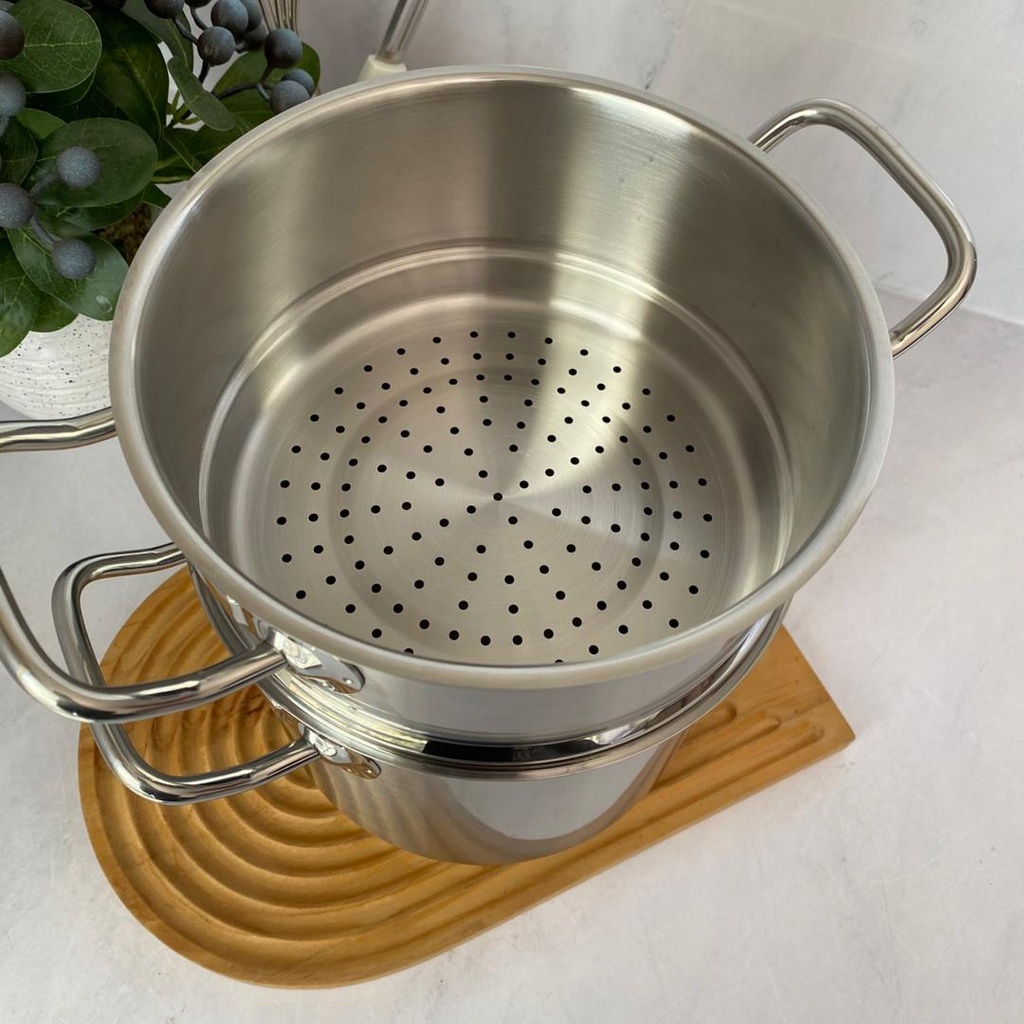 Tradition Couscoussier Inox (6L) 20Cm