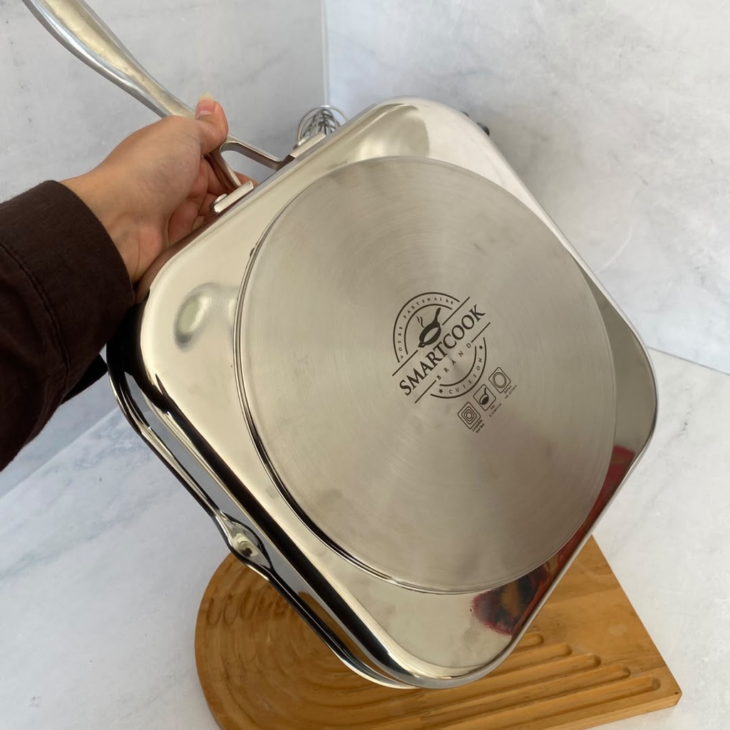 Volupto Poele A Grille Inox 26.5X26.5X4Cm
