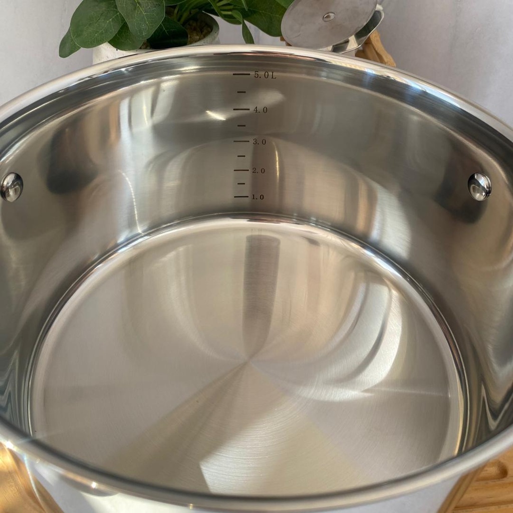 Volupto Faitout Inox 24X12.6Cm