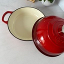 TAJINE EN FONT COULEUR ROUGE
