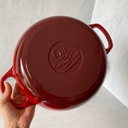 TAJINE EN FONT COULEUR ROUGE