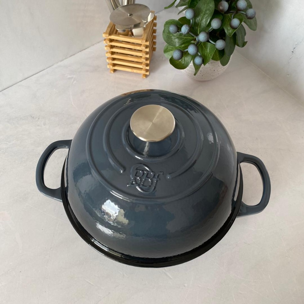 Tajine En Fonte Gris Fonce 26Cm