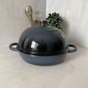 Tajine En Fonte Gris Fonce 26Cm