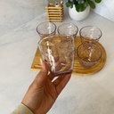Verres A Eau Flora Lilas