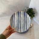 Assiette A Dessert Bleu 19Cm