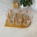 Brillante Verre Forme Haute