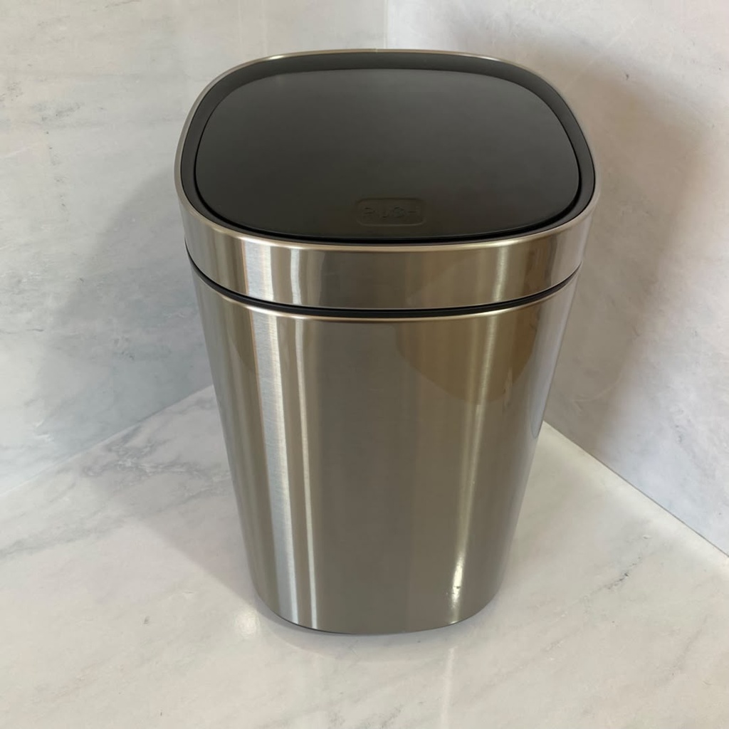 Poubelle Push Dida 12 L Inox