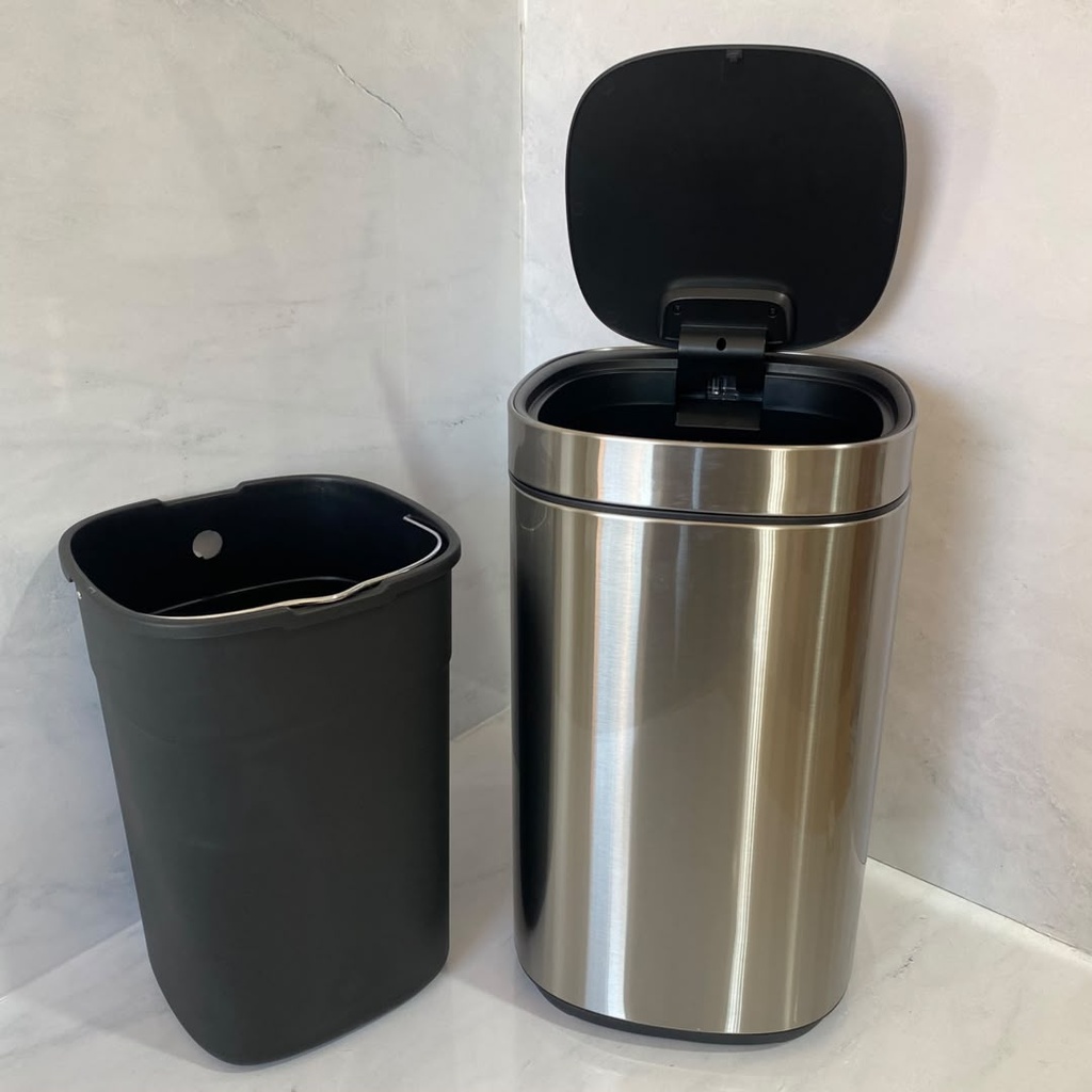 Poubelle Push Dida 12 L Inox