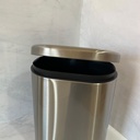 Poubelle rectangulaire-ovale 12 L à fermeture douce