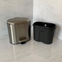 Poubelle rectangulaire 3L à fermeture douce
