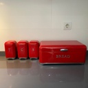 Set De 3 Boites Rouge