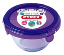 My First Pyrex Pot Bebe Rond Avce Couvercle Violet