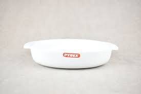 Pyrex Signature Plat Oval 25*18Cm Blanc