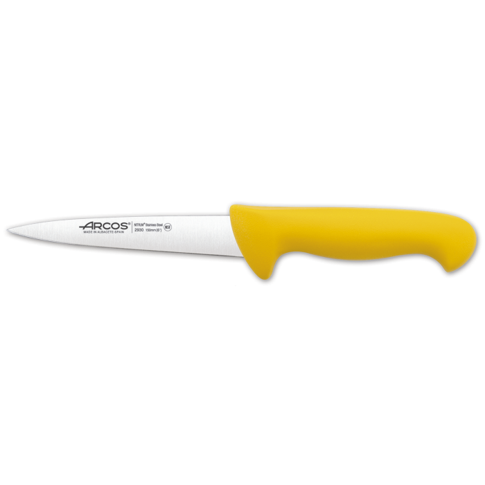 2900 سكينة جزارة صفراء 150 ملم