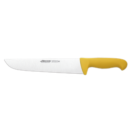 [291800] 2900 Couteau De Boucher Jaune 250Mm
