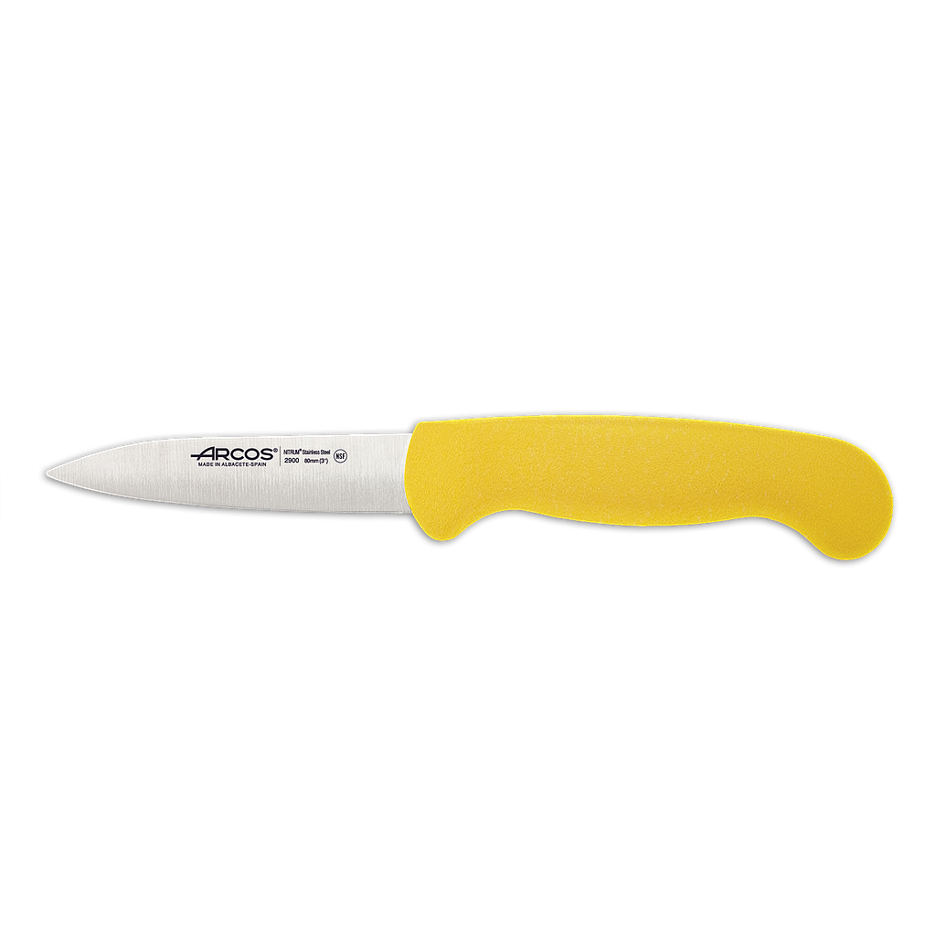 2900 Couteau Office Jaune 80 Mm