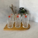 Brillante Verre Forme Haute