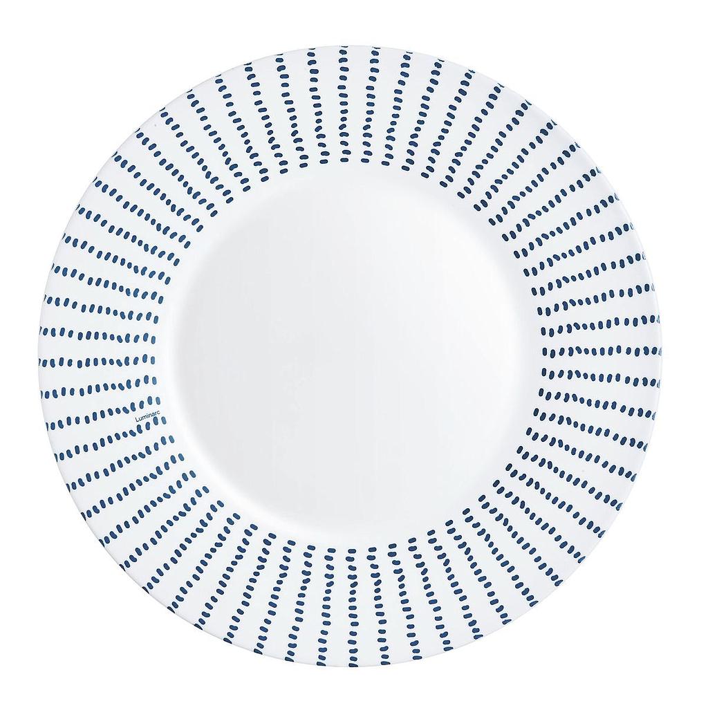 Caribeenne Blue Assiette Plate 28Cm