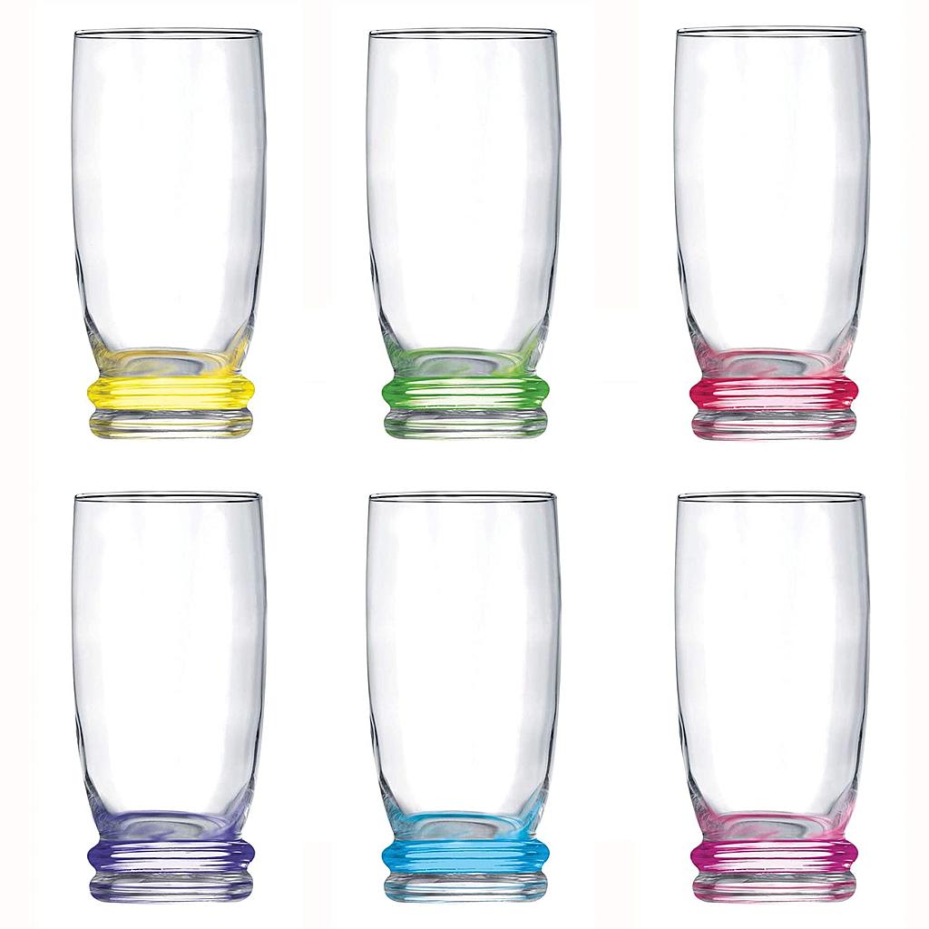 CORTINA RAINBOW  VERRE FORME HAUTE  33CL