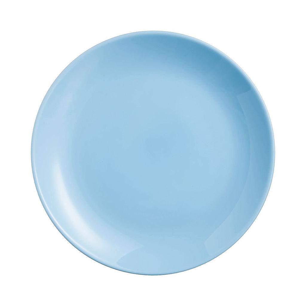 Diwali Light Blue Assiette Dessert 19Cm